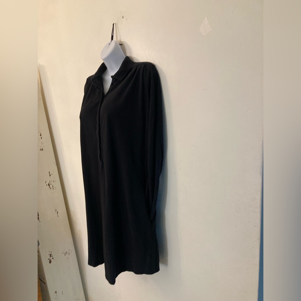 Lacoste Black Long Sleeve Top